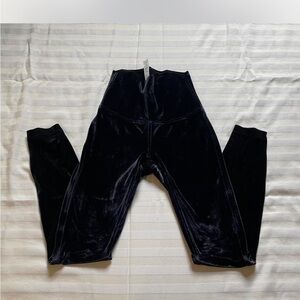 lululemon athletica Black Velvet Leggings